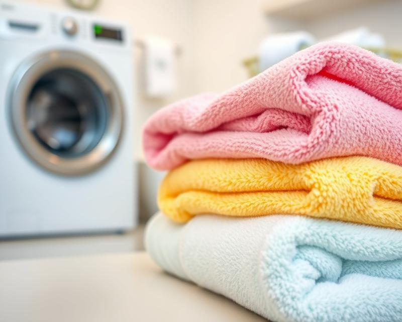 Jak prawidłowo prać ręczniki, aby były czyste i puszyste?